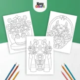 livre de coloriage fleurs pour adultes au Maroc